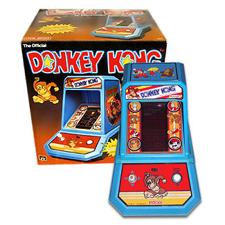 Donkey kong handheld with box