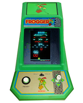Frogger hand held front