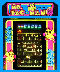 Ms Pac Man screen
