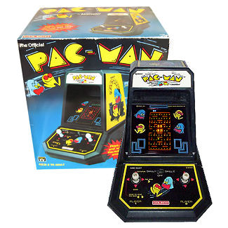 Pac Man Hand Held console