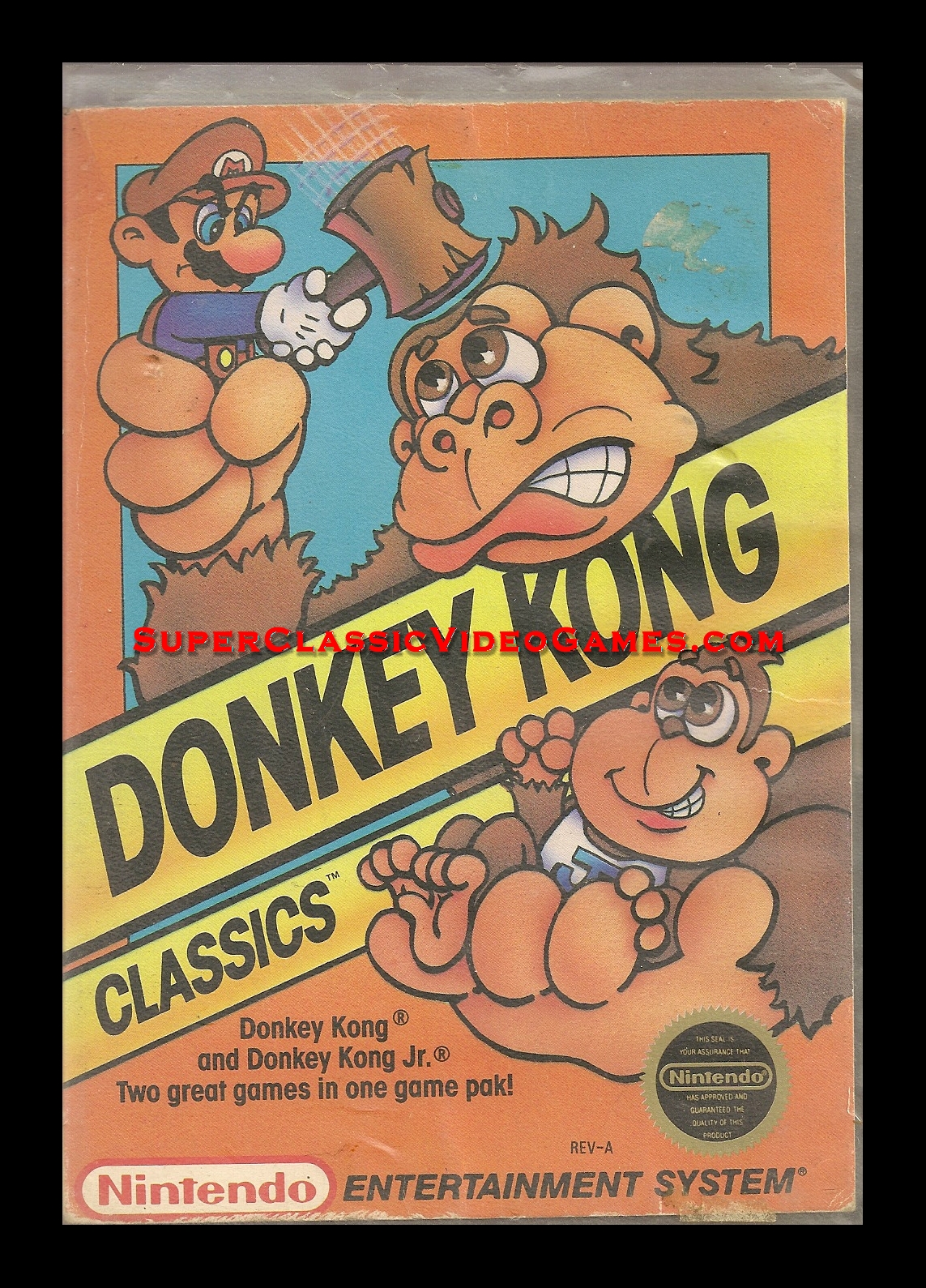 donkey kong nes cartridge