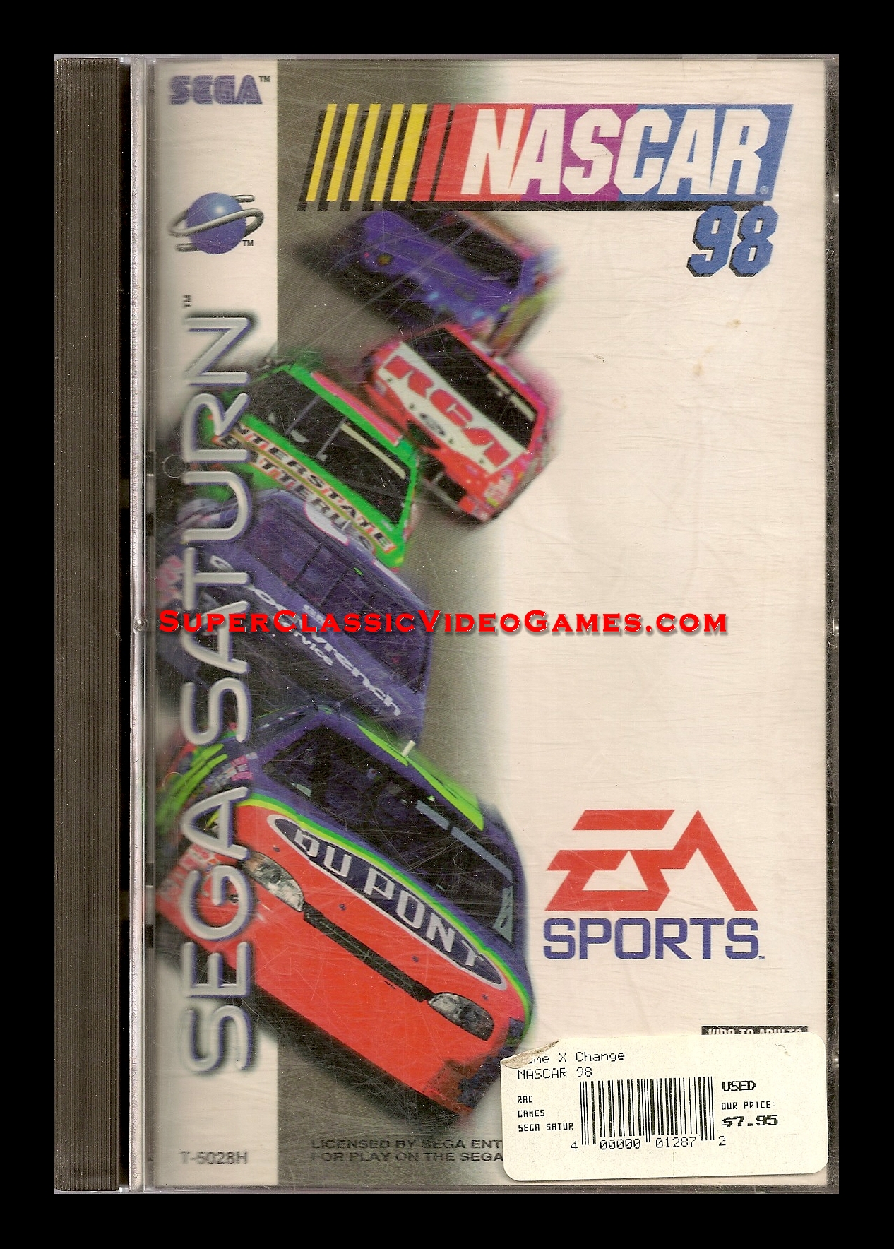 SEGA SATURN - NASCAR 98 front