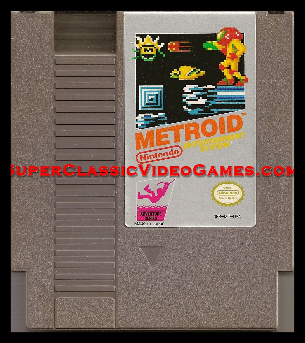 Metroid Nintendo NES cartridge