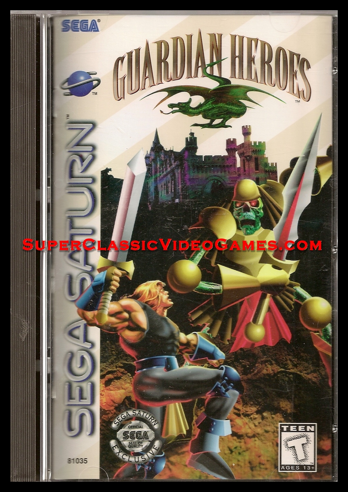 Guardian Heroes Sega Saturn Game