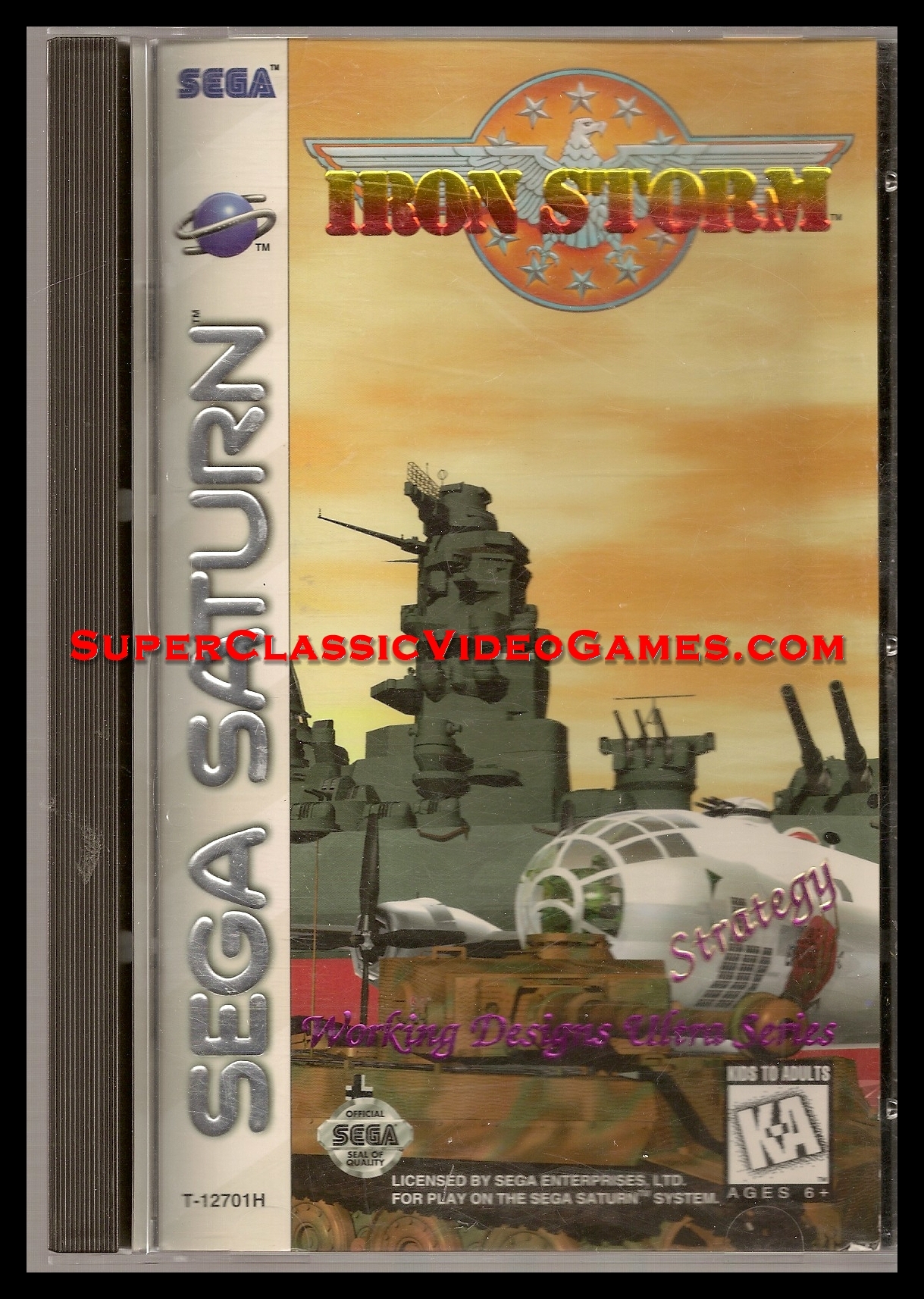 Iron Storm Sega Saturn Game