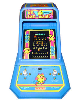 Ms Pac Man hand held console
